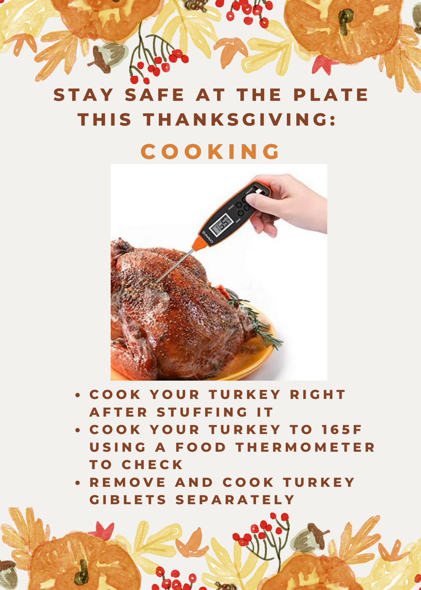 #Thanksgiving #thanksgivingmeals #foodsafety #holidayfoodsafety #fightbac
