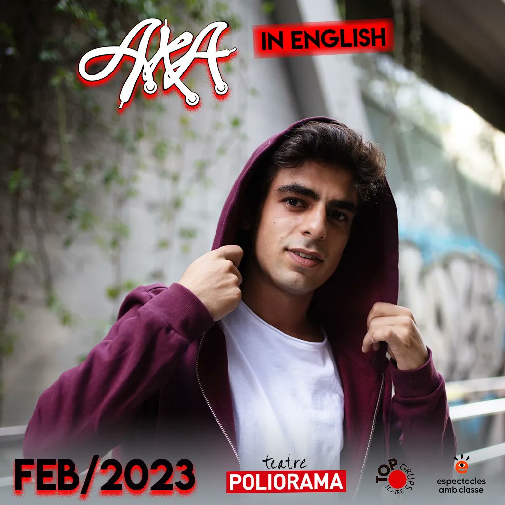 AkaBcn's tweet photo. 💥A.K.A (in english) al @teatrepoliorama 💥⠀
☄️🛹 Profes &amp; Students !!!☄️⠀ 🔜Reserveu ja per venir a a @espectaclesambclasse al febrer! ⠀  #GiraAKA #AkaBCN #teatre #theatre #teatro #TeatroEnInglés #bcn #catalunya #cultura 
@lluisfebrerc  @montserodriguez @danijmeyer https://t.co/i7og68Cm9W