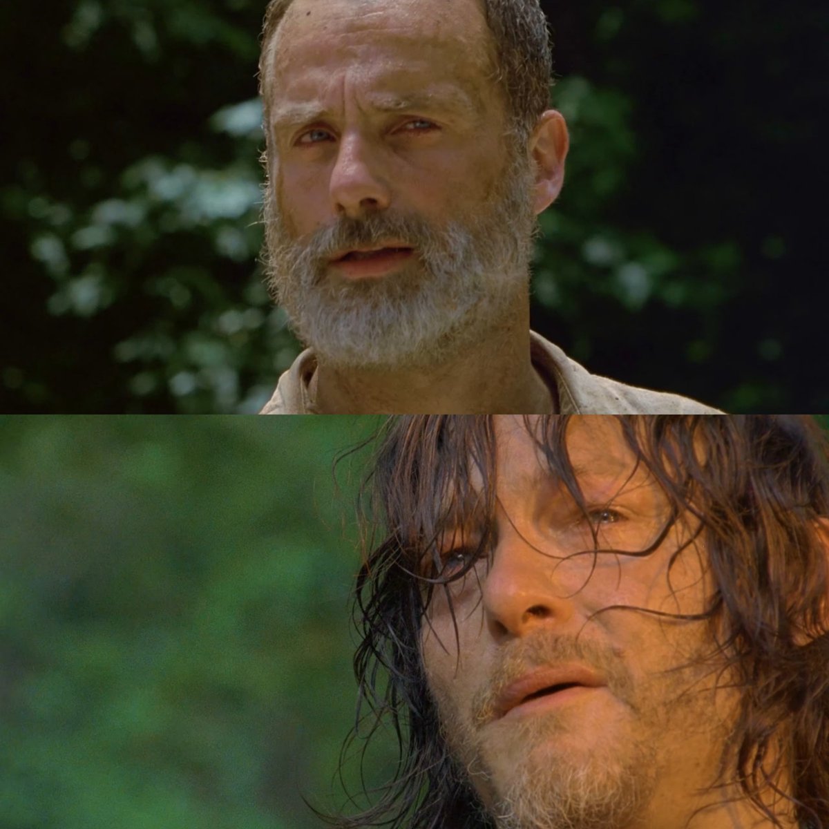 TvTWD's tweet photo. نورمان ريدس عن لحظته المفضلة في المسلسل :

"كانت عندما قام ريك بتفجير الجسر، كان من المفترض أن أركض نحو الجسر وأصرخ (لا !)، لكننا قمنا بتغيير المشهد وبقيت بعيداً ونظرنا إلى بعضنا وكان مشهد عاطفياً للغاية بسبب حبي لأندي، لقد بكيت مثل الطفل الصغير في تلك اللحظة".

#TWD https://t.co/oiOZFk8AyN