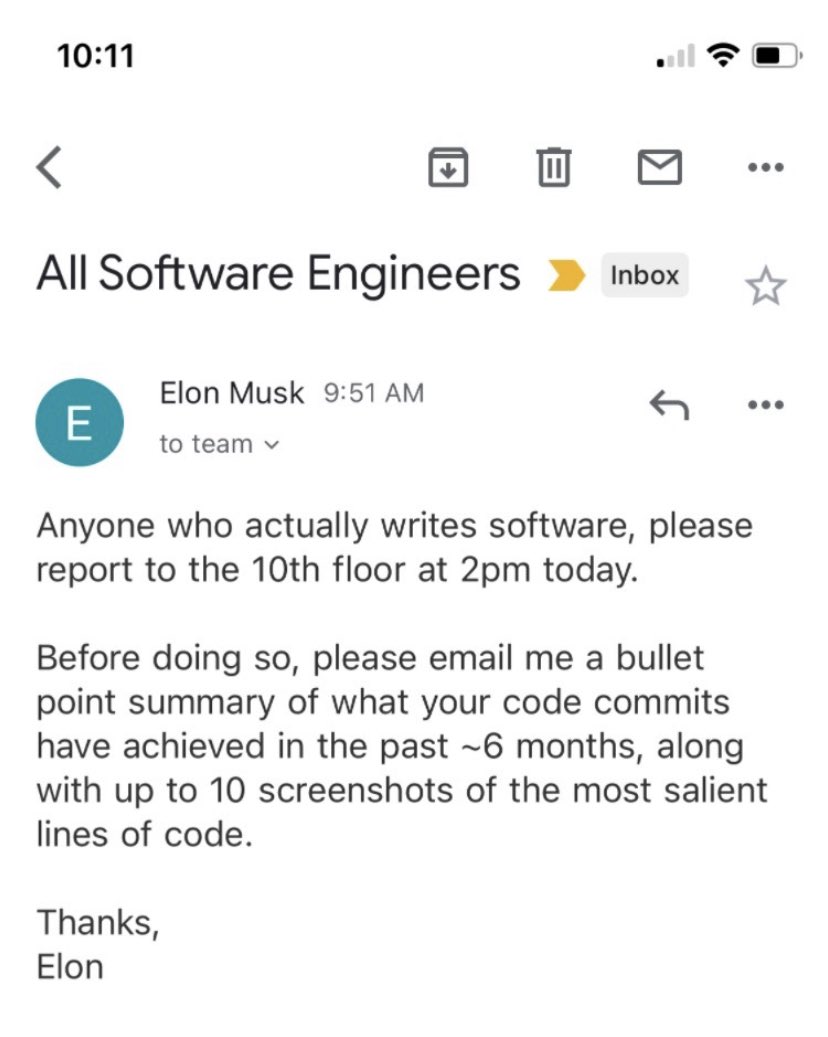 At this point anything <a href="/elonmusk/">Elon Musk</a> does seems possible… Micro-manager -> Nano-Manager