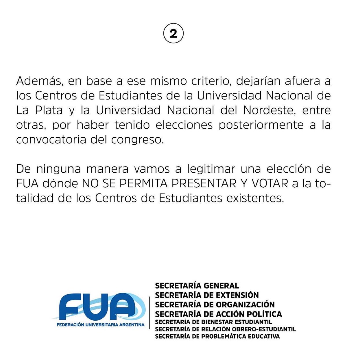 JUPNacionalOK's tweet photo. #JUP #LaMásFederal #FUA https://t.co/FE9Y2u6pNg