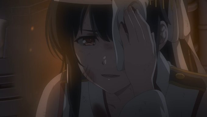 艦これ2期3話
囮艦隊と言われて半ば自暴自棄な出撃だったけど、ちゃんとみんな来てくれて泣いちゃった。志摩艦隊と栗田艦隊が揃い踏みで圧巻。ここまでしないとスリガオ海戦の歴史は変わらないか。ビオランテ化したアイツにトドメを刺すのはやはり山城。だが相打ちか…?
#艦これいつかあの海で 