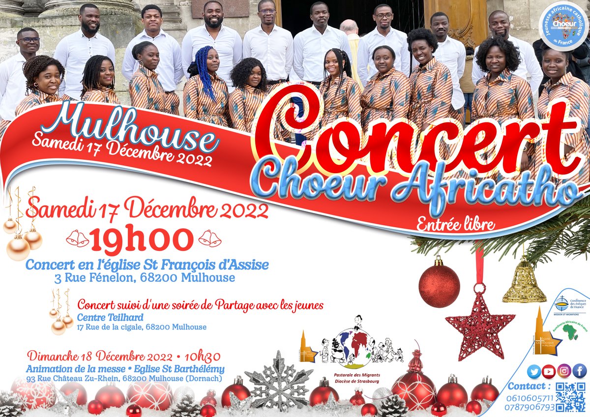 Jeunesse Africaine Catholique — France tweet media