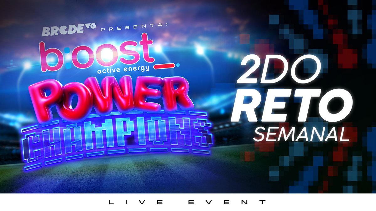 BRCDEvg's tweet photo. ¡Ya puedes participar en el 2do Reto Semanal de @boost_mx POWER Champions! 🎮🏆🔥

Manda tu video con tu mejor marcador en Mario Party 2 🎉 y asegura tu lugar en la Final presencial 🎟️

➡️ https://t.co/vGPQGyssyp

#boostPOWER #boostCHAMPIONS #PruebaTuPoder https://t.co/hKgunz9xeo