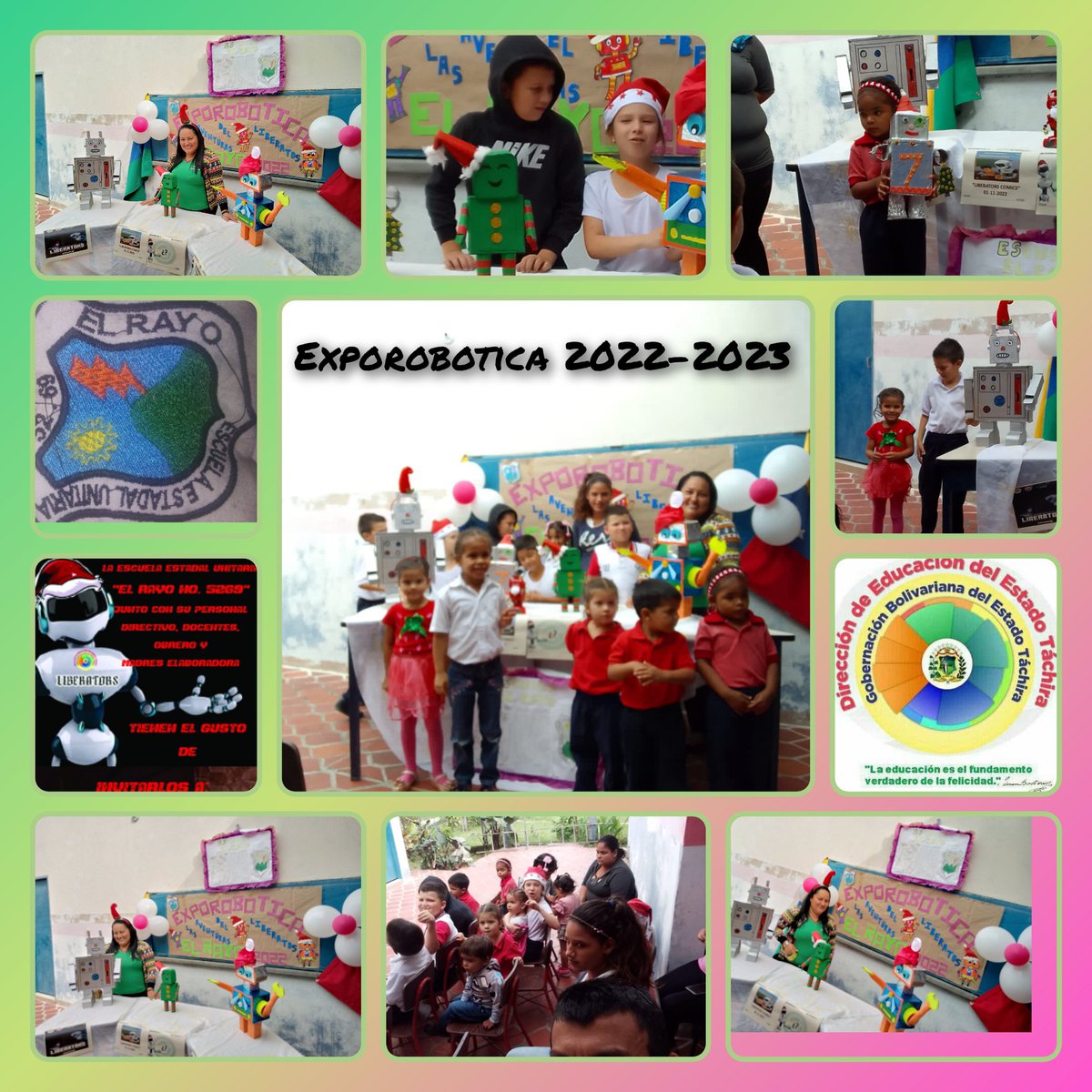 DOUGLAS70716563's tweet photo. Escuela Estadal Unitaria El Rayo # 52-69 EXPOROBOTICA 2022-2023
@DirEduTachira @FreddyBernal https://t.co/wXmulRffKT