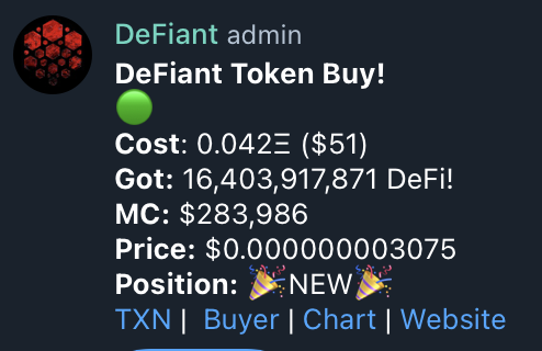 Guardian_Tkn's tweet photo. Both @DeFiantLaunch_ and Guardian tokens have now been purchased for BURNING! Congrats again to DeFiant!π₯π₯ #FlashBurn #GuardianPlatform https://t.co/Yb8Sb5w0tV