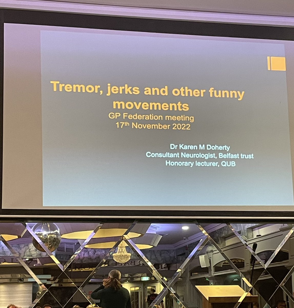 AineHarley's tweet photo. Great to back this week for in-person GP training events with @pblnw . Thanks to louise @headacheNI managing headaches &amp; remote consulting &amp; Karen Doherty #tremors #neurology #meded ( might try Hybrid next time 🫣) https://t.co/De5dnf94Hz