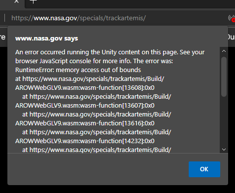 Error Computer Program Nasa @NASA @NASA_Orion I'm still getting a launch failure when I spring this ...