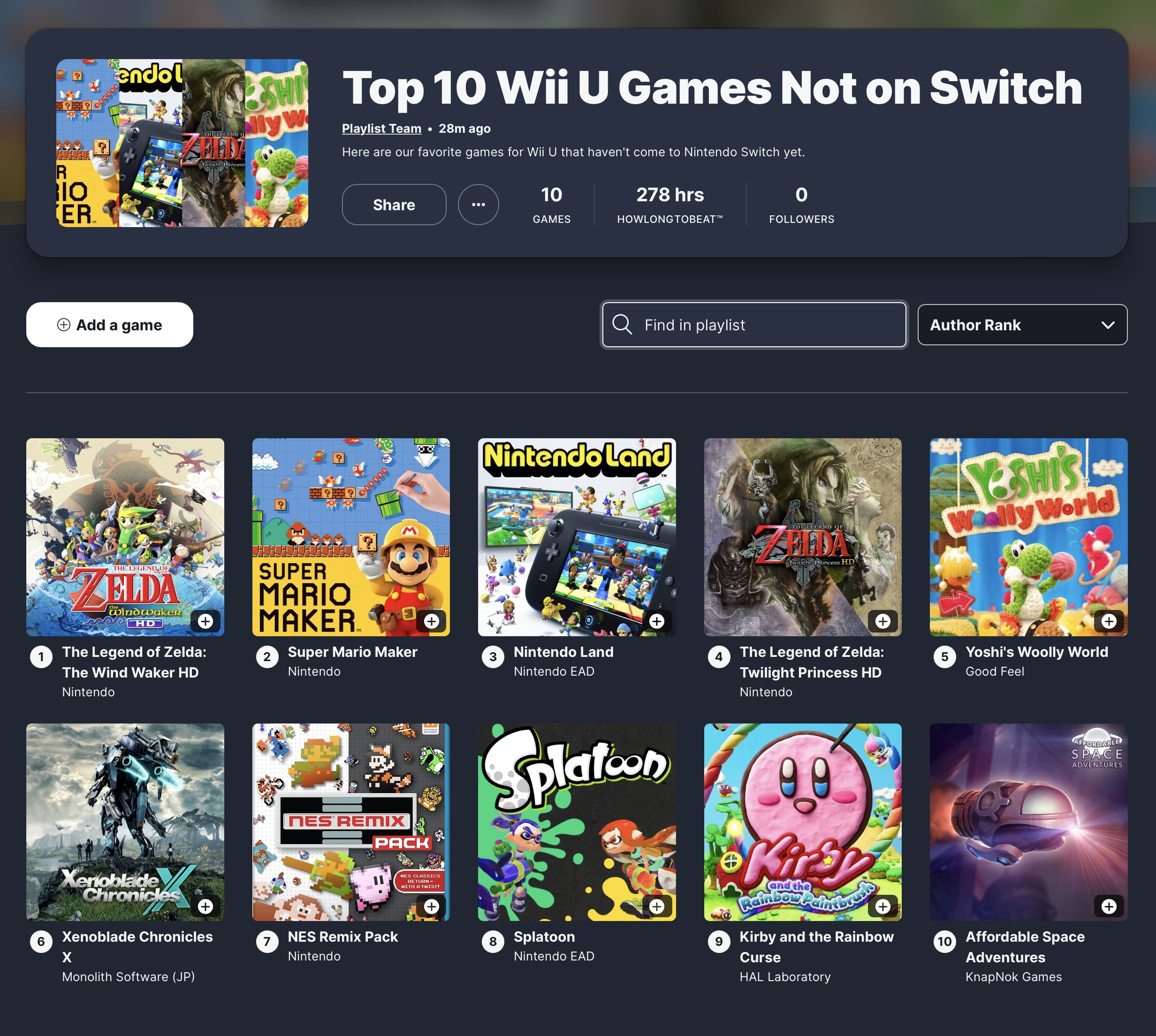 Wii u 2024 new games 2019