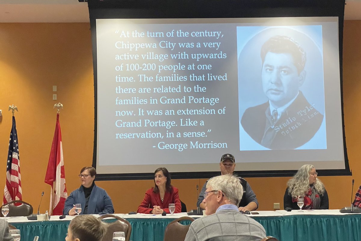 HISTORIC DAY — We’re proud to return land along the North Shore of Lake Superior to the Grand Portage Band of Lake Superior Chippewa. 

Known as Chippewa City near Grand Marais, this land was home to many Ojibwe/Anishinaabe families. 

It is now back with its rightful caretakers.
