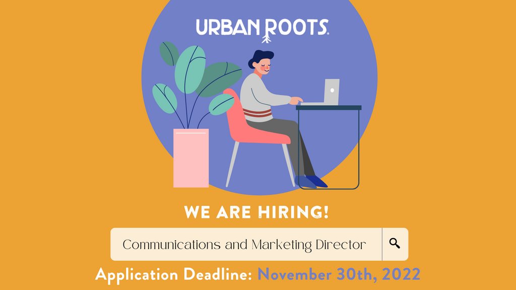 Deadline EXTENDED! We’re looking for a #Communications and #Marketing Director! Are you a comms genius who wants to make a difference? Using #equity and strength based communications, help us get our mission out there. Apply before Nov 30th!: bit.ly/3FMQX0W