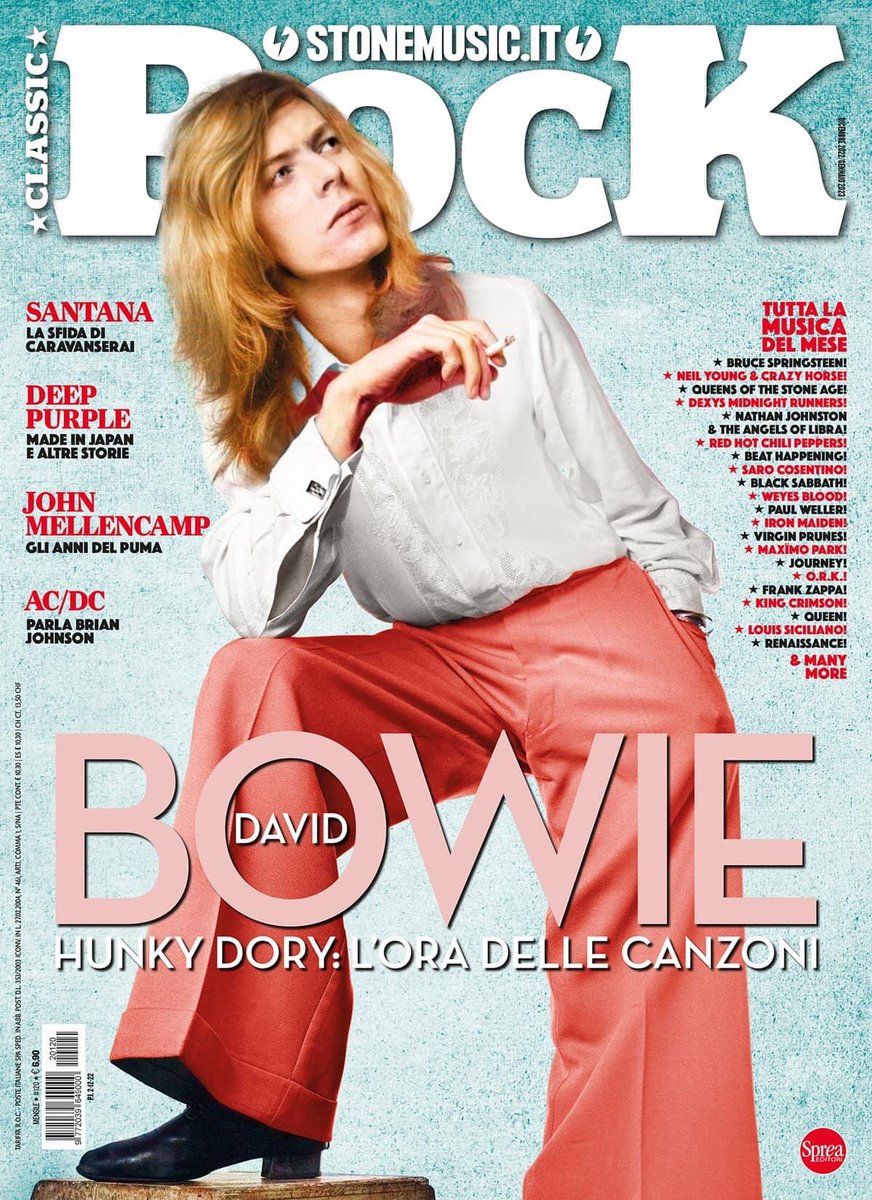 Dato che ormai è arrivata agli abbonati la posto pure io, la bellissima copertina del n.120 di Classic Rock Italia al quale ho contribuito con la cover story e diversi altri pezzi e pezzetti. Non manca molto all’uscita nelle edicole: solo poco più di una settimana.