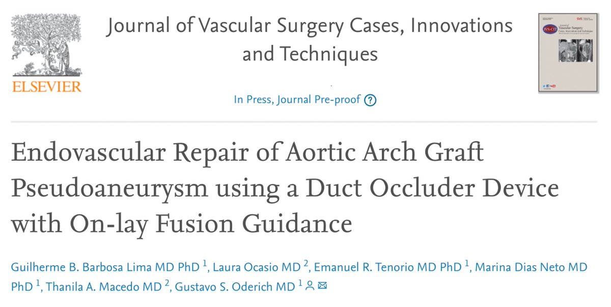 Marina Dias Neto (@m_diasneto) on Twitter photo How to find a needle in a haystack?
Read the full paper here: lnkd.in/dzC5Vkak
#aorticaneurysm #vascularsurgery #endovascularsurgery <a href="/GustavoOderich/">Gustavo Oderich</a> <a href="/GBarbosalima/">Guilherme B. Barbosa-Lima</a> <a href="/neotenorioMD/">Emanuel R. Tenório, MD, PhD</a> @ThanilaMacedo How to find a needle in a haystack?
Read the full paper here: lnkd.in/dzC5Vkak
#aorticaneurysm #vascularsurgery #endovascularsurgery <a href="/GustavoOderich/">Gustavo Oderich</a> <a href="/GBarbosalima/">Guilherme B. Barbosa-Lima</a> <a href="/neotenorioMD/">Emanuel R. Tenório, MD, PhD</a> @ThanilaMacedo