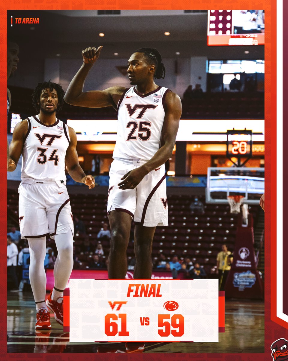 HokiesMBB's tweet photo. 𝗖𝗛𝗔𝗠𝗣𝗜𝗢𝗡𝗦𝗛𝗜𝗣 𝗕𝗢𝗨𝗡𝗗 🔜 https://t.co/PV95kbG9SC