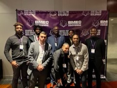 OnondagaCC's tweet photo. Hi from Dr. Hilton, Success Coach Maurice Brown, and our OCC students who are attending the Black Men Educator Convening event! They are currently representing our school in Philadelphia. https://t.co/qG54kdAfmc