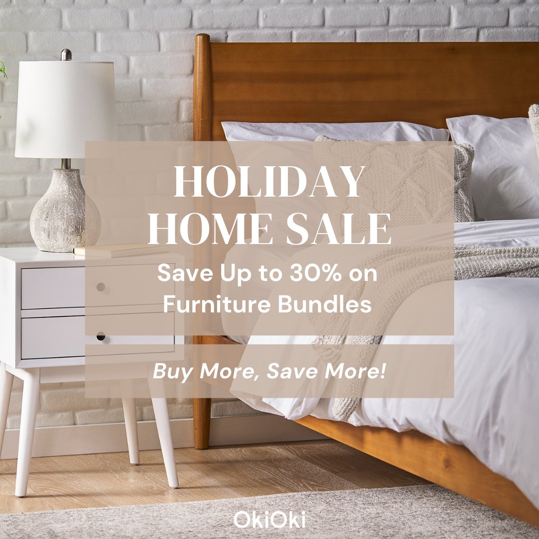 Our holiday home sale is calling ☎️🍂🏠

Get comfy &amp; cozy with our bundled savings. Save up to 30% off when you bundle a bed, nightstands, and a dresser. Shop the sale at l8r.it/ZUhP #HolidaySale #FallSavings