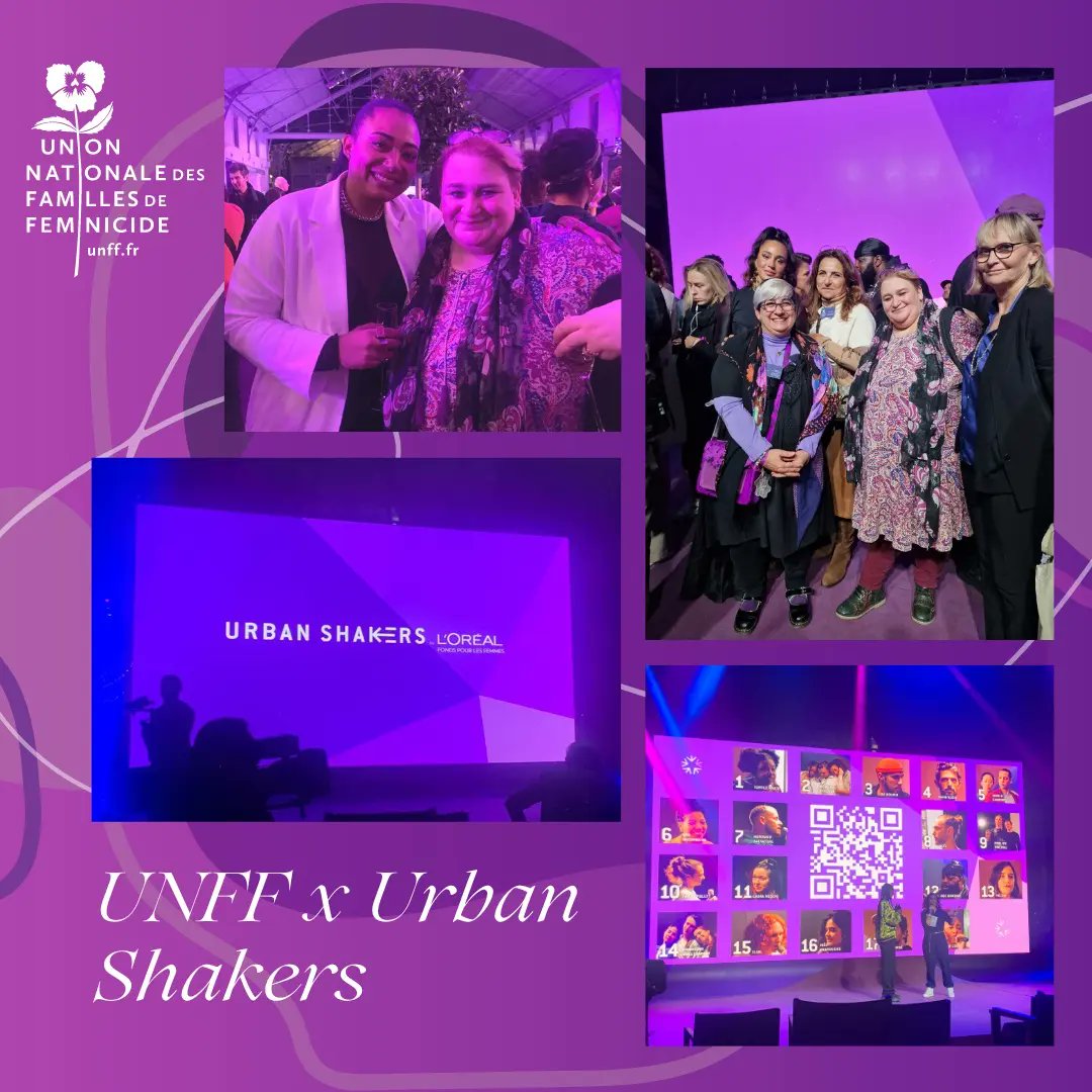 UNFFeminicide's tweet photo. 🎙️ #UNFF x Urban Shakers 🤙
🌟 Merci pour cette soirée incroyable !
💜 Des artistes doués, unis contre les #violencessexistes et les #violencessexuelles grâce au Fonds pour les femmes @lorealparisfr
🌸 Merci à Felicity Ben Rejeb Price pour son soutien !
#feminicide #PasUneDePlus https://t.co/0yHdgOr1jB