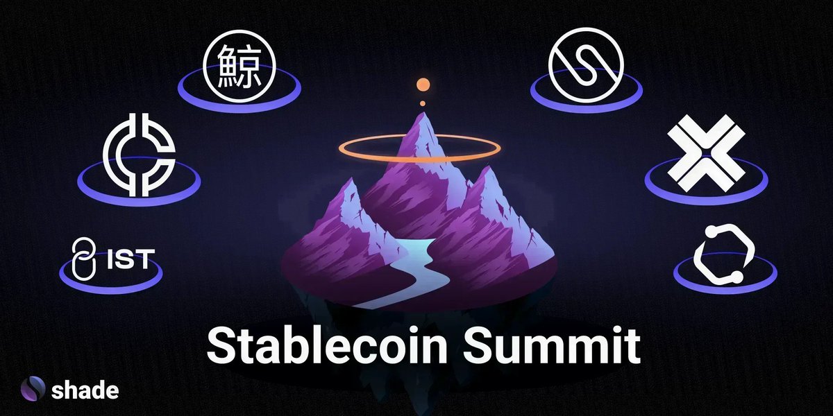 Shade_Protocol's tweet photo. Shade Protocol is excited to host the FIRST EVER Cosmos Stablecoin Summit on Dec. 20th!🎉

We will have multiple protocols attending to discuss the future of stablecoins, #CosmosDeFi + more 👀

Register Here - https://t.co/4ec8aLIEaB

Article - https://t.co/m434eWNDT5

$SHD $SILK https://t.co/MhQDYhIY5B