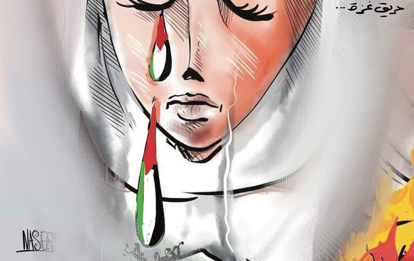Palestinisien's tweet photo. A photo of millions of pains! 

Israel attacks Gaza with deadly air strikes, and at least 31 Palestinians were killed within 2 days
#Gaza #GazaUnderAttack #Plastine #كأس_العالم_قطر_2022  #RIPTwitter https://t.co/Mja6gI81ux