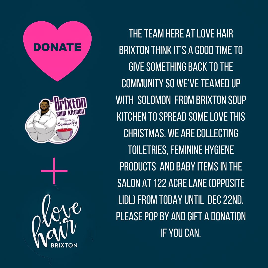 Please show your support for <a href="/BrixSoupKitchen/">Brixton Soup Kitchen</a> and spread a little love this Christmas 💝 <a href="/BrixtonBlog/">Brixton Blog</a> <a href="/brixtonbuzz/">Brixton Buzz</a> <a href="/_brixtonmarket/">Brixton Market</a> <a href="/BrixtonBID/">Brixton BID</a> <a href="/bestofbrixton/">Best of Brixton</a> #Brixton