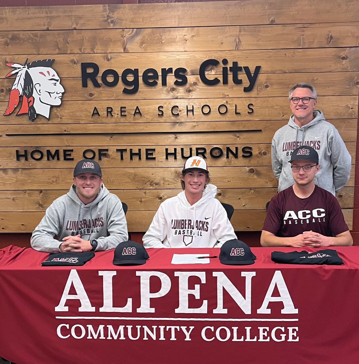 Alpena CC Baseball (@alpenaccbsb) on Twitter photo Evan Fairbanks, 1B/LHP, Rogers City, is #BuiltDifferent and will #GetBig and attend ACC next fall. Thanks to Rogers City Schools for hosting us. <a href="/ACCLumberjacks/">Alpena CC Athletics</a> Evan Fairbanks, 1B/LHP, Rogers City, is #BuiltDifferent and will #GetBig and attend ACC next fall. Thanks to Rogers City Schools for hosting us. <a href="/ACCLumberjacks/">Alpena CC Athletics</a>