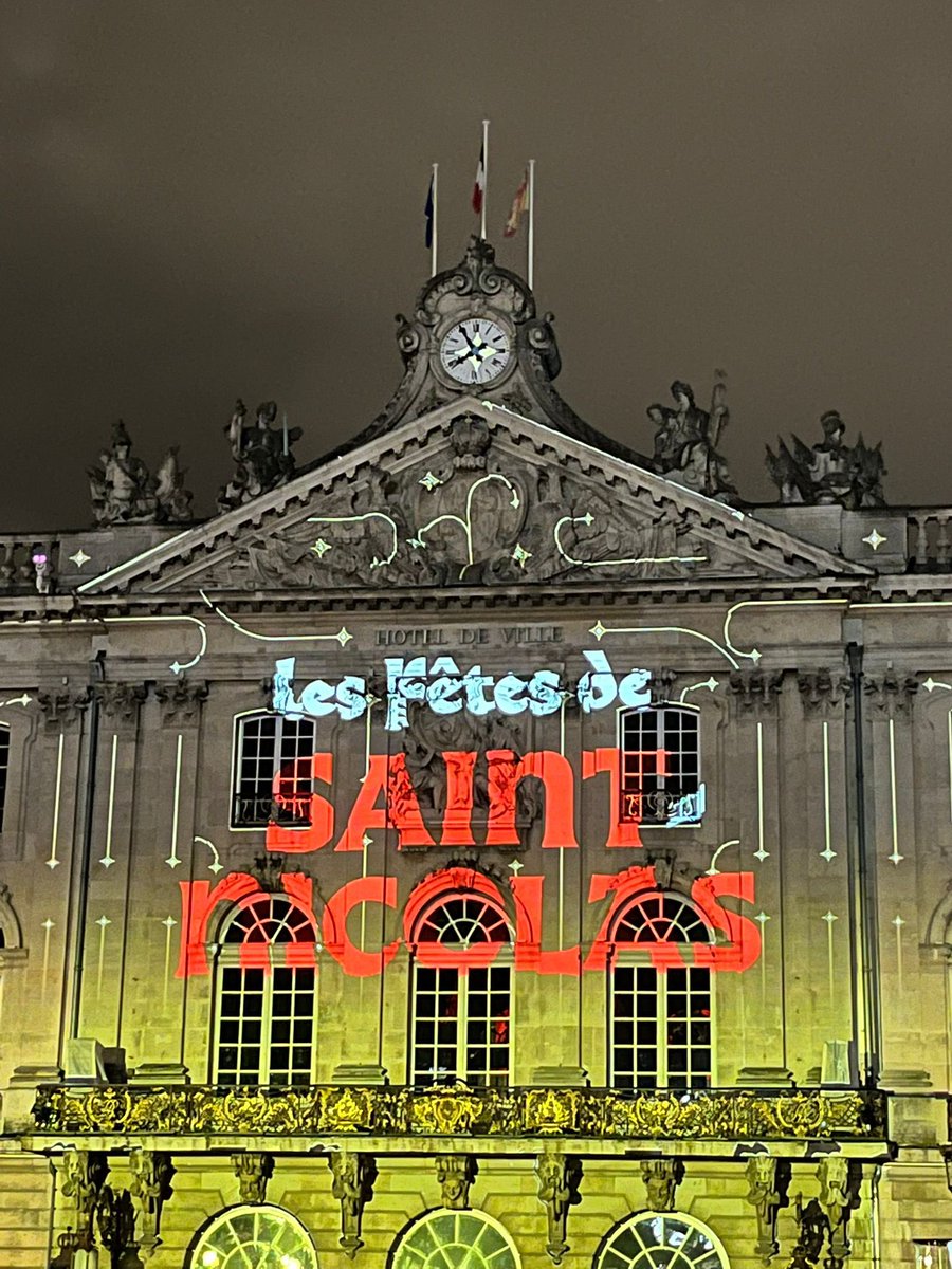 arnould_jb's tweet image. @enedis_lorraine participe aux fêtes de la Saint Nicolas @VilledeNancy en raccordant au réseau électrique les ornements lumineux et le Sapin place Stanislas !
Joyeuses fêtes de la Saint Nicolas à tous et toutes