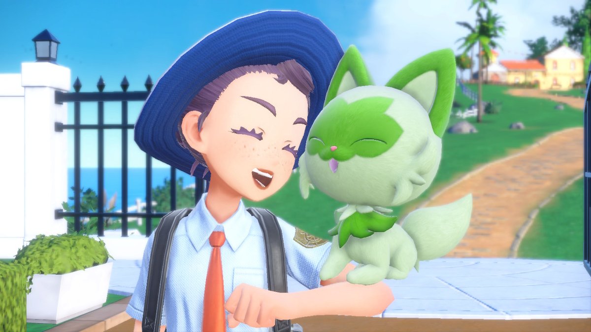 HannahEmmaDavis's tweet photo. This came as a surprise to absolutely no one #PokemonScarletViolet #NintendoSwitch #TeamSprigatito https://t.co/69QNFlFvIt