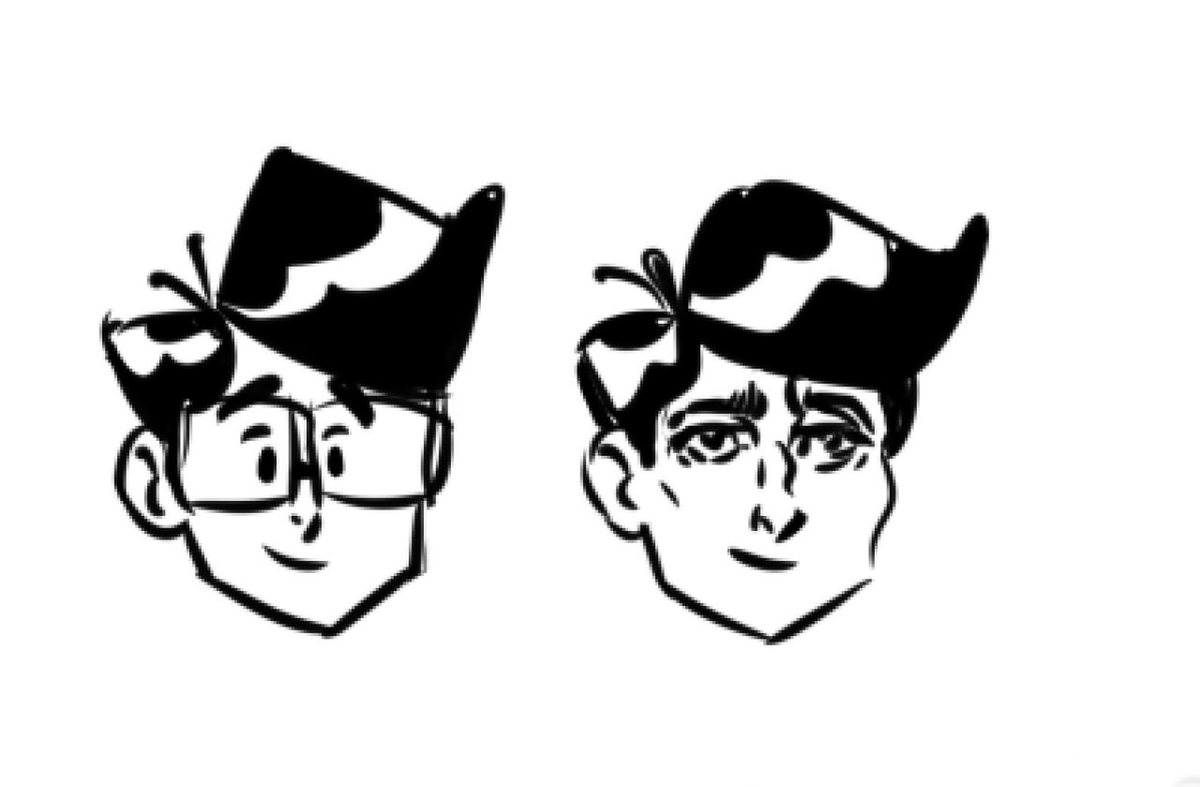 когда снял очки