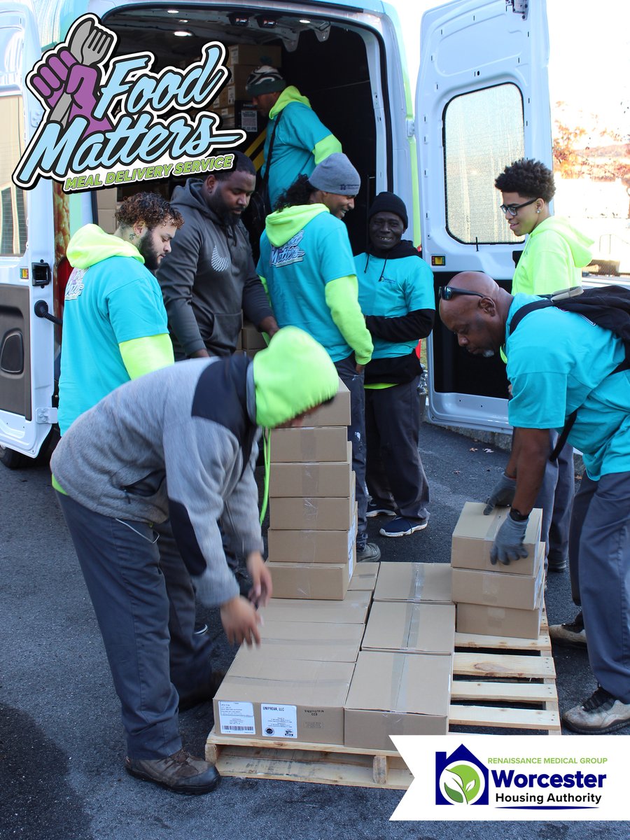 WHAuthority's tweet photo. Step-Up Program working hard towards the Food Matters Meal Delivery Program! We are very excited on the success of feeding our residents 🍽️✨🏡https://t.co/puZ7eia83r
#WHA #worcesterhousing #worcesterma #LifeAtWHA #DailyWHA #foodinsecurity #foodmatters https://t.co/lIAd3IwG2s