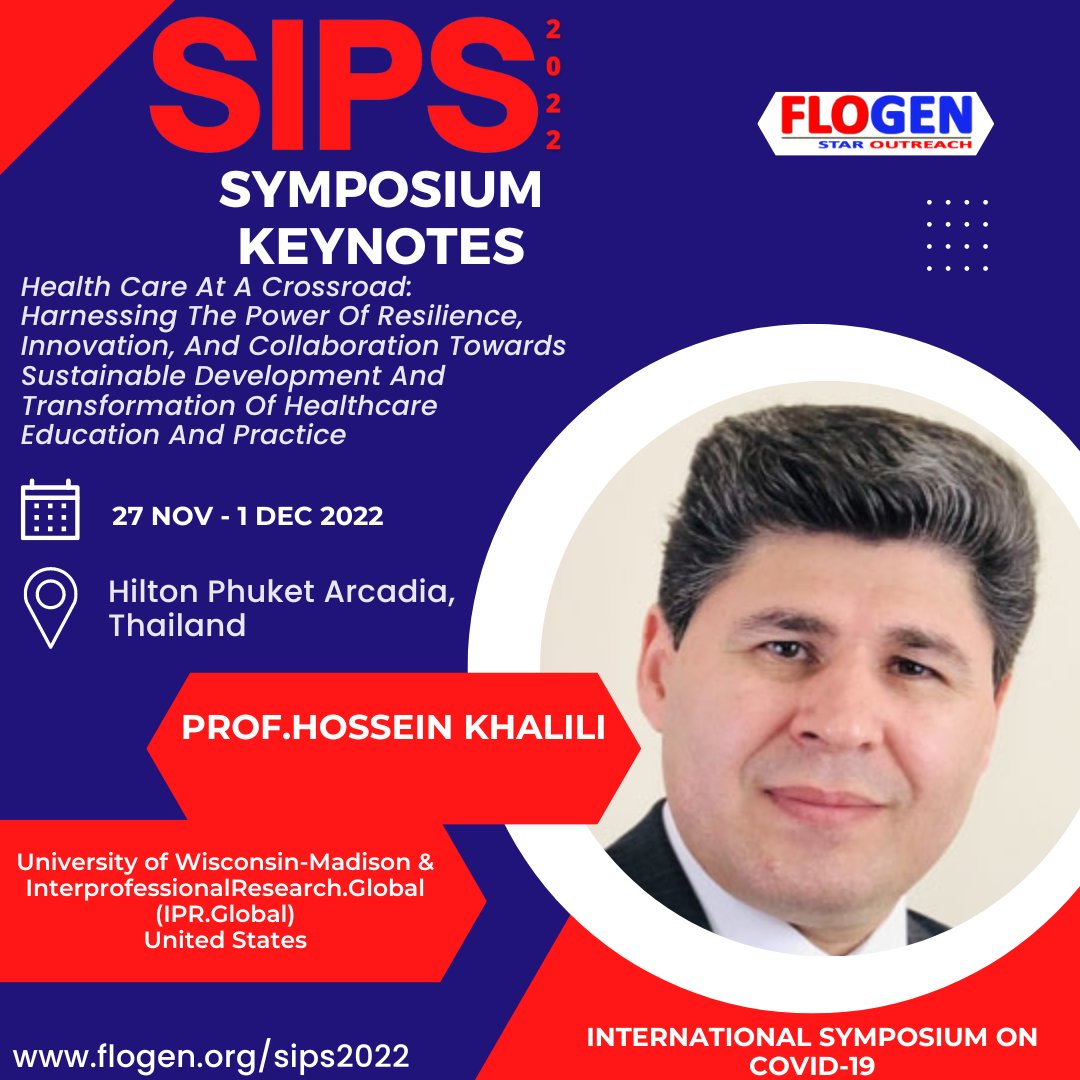 2022Sips's tweet photo. Join us at sips 2022 to listen to the presentations from the International Symposium on COVID-19/Infectious Diseases &amp; their implications on Sustainable Development

Symposium: https://t.co/aufZH7ozCa

#sips2022 #flogen  #NobelLaureates #NobelPrize #executives #science https://t.co/6v5ZsK4uHb