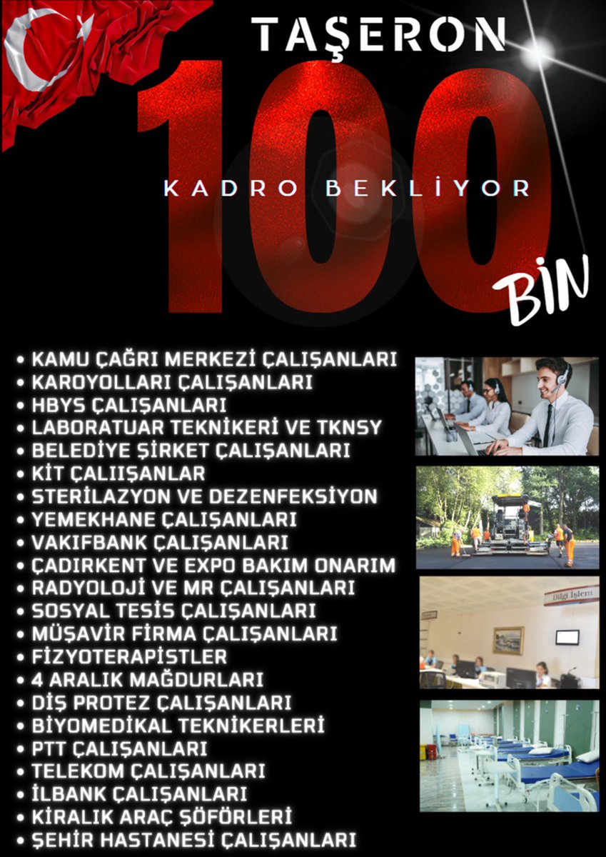 Ozlem18656706's tweet photo. #KadroSözüTutulsun Yüzbinlerce taşeron işçi ve 20 bin kamu çağrı merkezi çalışanı. Tek amaç iş güvencesi. @RTErdogan @dbdevletbahceli @vedatbilgn @Akparti @MHP_Bilgi @fuatoktay @fahrettinaltun https://t.co/sdweeaaXY3
