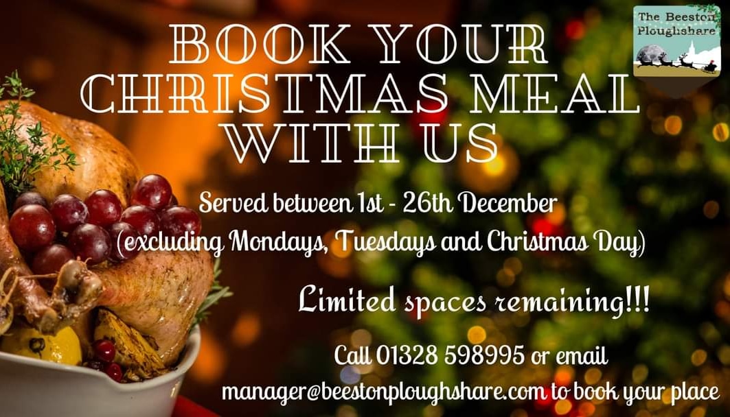 BPloughshare's tweet photo. #Norfolk #christmasmeal #supportlocal #communitypub #pubgrub https://t.co/1tat7VbXWU