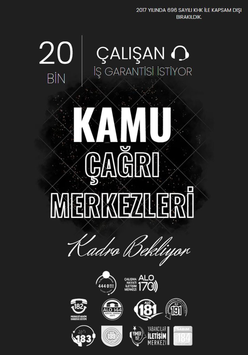 Ozlem18656706's tweet photo. #KadroSözüTutulsun Yüzbinlerce taşeron işçi ve 20 bin kamu çağrı merkezi çalışanı. Tek amaç iş güvencesi. @RTErdogan @dbdevletbahceli @vedatbilgn @Akparti @MHP_Bilgi @fuatoktay @fahrettinaltun https://t.co/2qgoVcB0WC