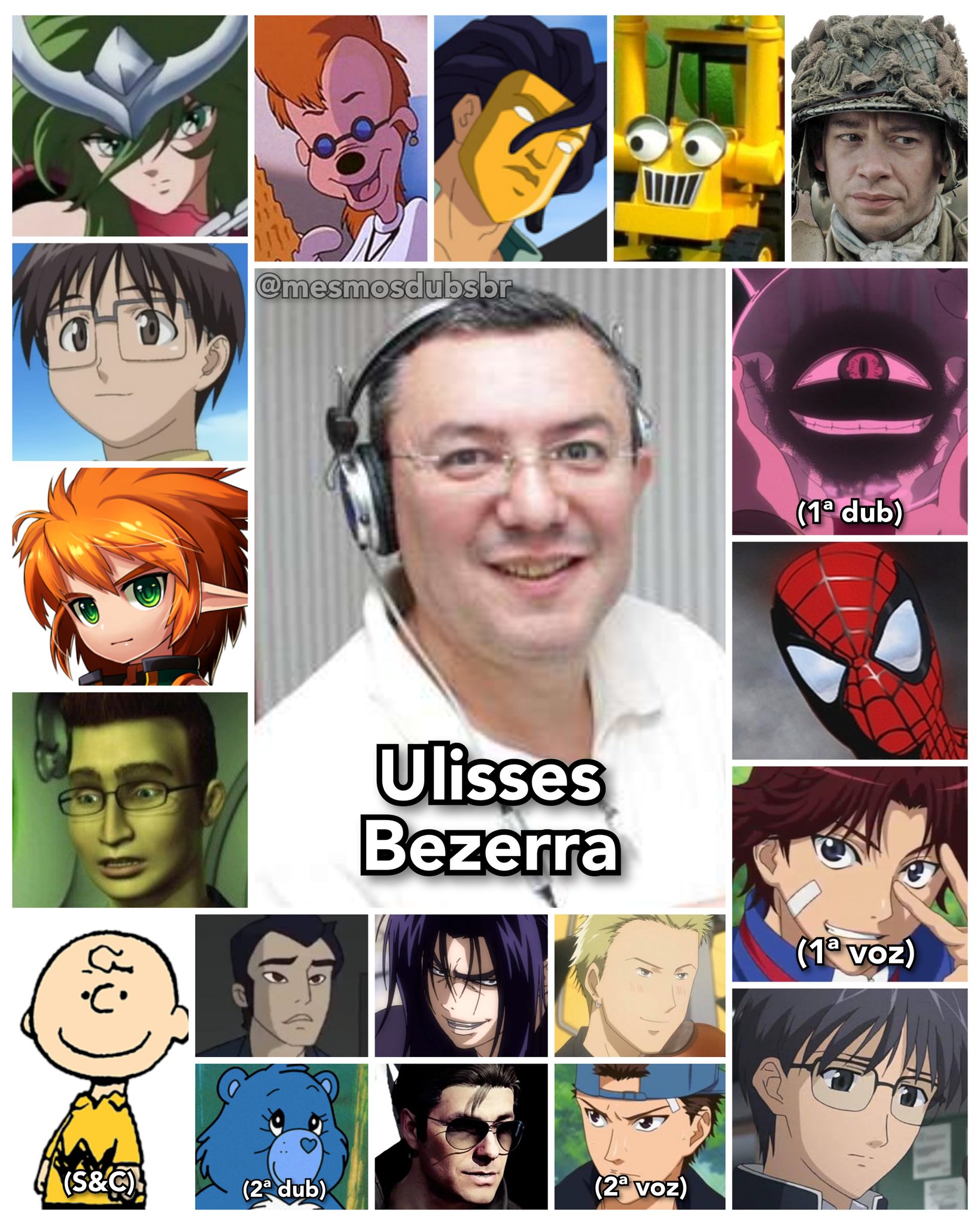 Personagens Com os Mesmos Dubladores! on X: Um homem com alguns trabalhos  muito bons, mesmo não sendo muito conhecido! Alguns dos papéis do grande  Celso Alves! Celso é conhecido por dublar o