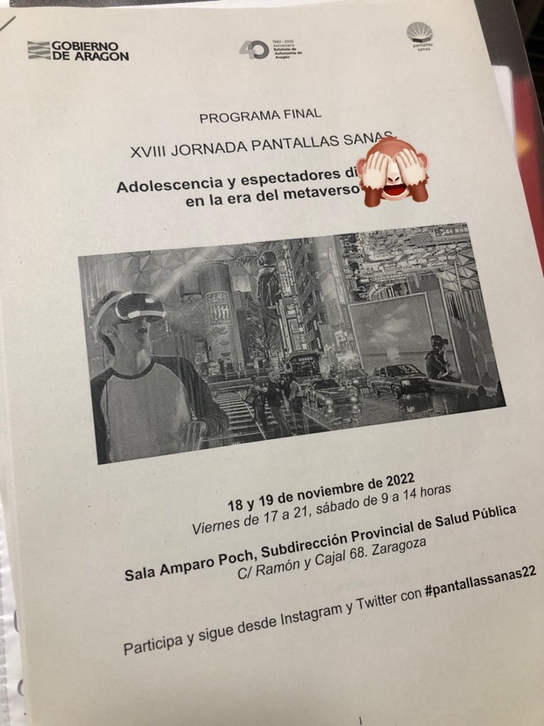 Salida de viernes de noche…
#pantallassanas22 <a href="/PantallasAmigas/">PantallasAmigas</a>