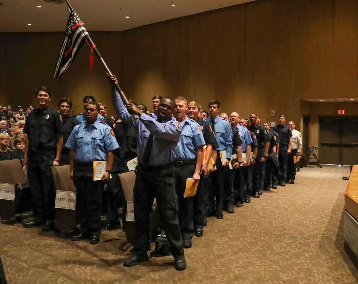 GPSTC's tweet photo. Congratulations to Class 22-5 on graduating from the Basic Firefighter Training Course today!
#StrengthInNumbers #georgiafireacademy #keepinggeorgiasafe #firesafety #GPSTC https://t.co/znSjUY1Djk