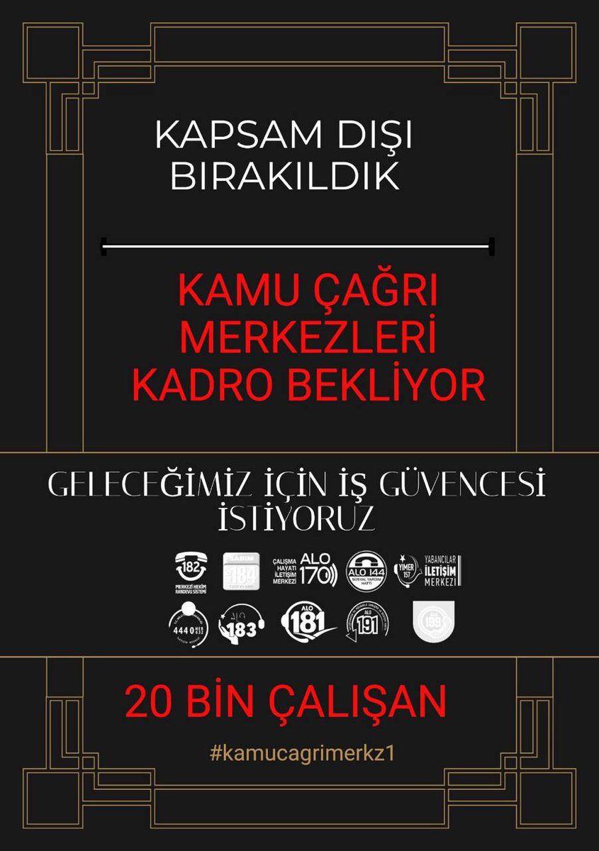 Ozlem18656706's tweet photo. #KadroSözüTutulsun Yüzbinlerce taşeron işçi ve 20 bin kamu çağrı merkezi çalışanı. Tek amaç iş güvencesi. @RTErdogan @dbdevletbahceli @vedatbilgn @Akparti @MHP_Bilgi @fuatoktay @fahrettinaltun https://t.co/vRCaHbp3a6