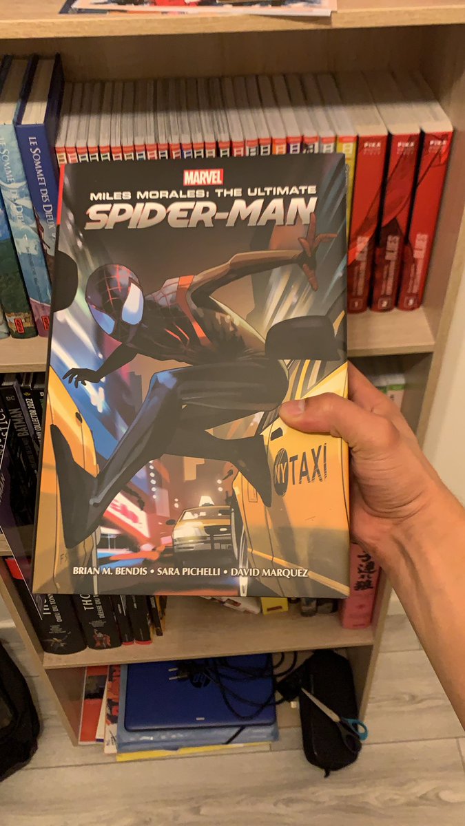 ComicsOlogie's tweet photo. Le voici !!
Il me tarde de découvrir l’arrivée de notre bon Miles Morales 🕷 https://t.co/OcmASaxhoU