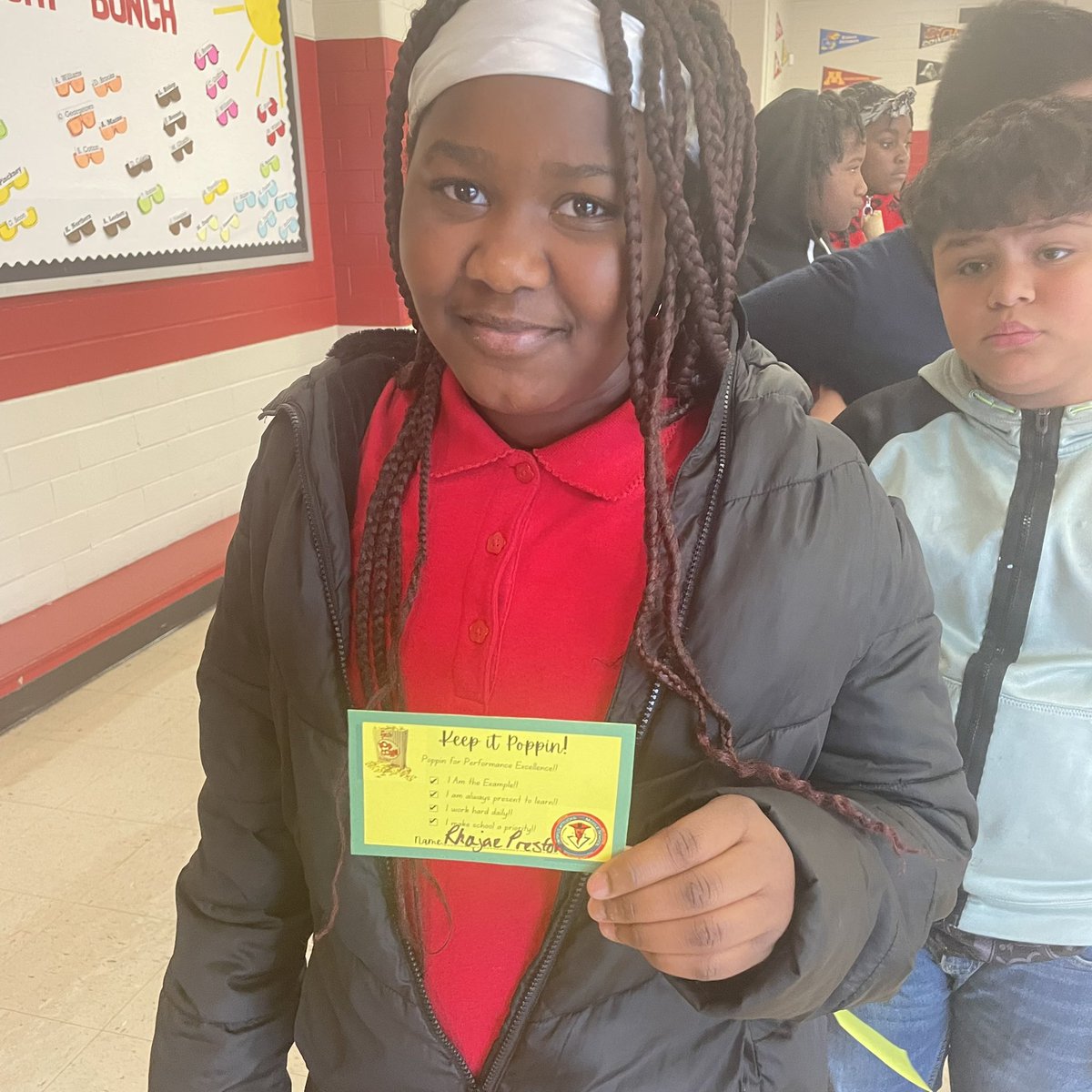 KemiMoyede's tweet photo. 6th Grade Leaders @AttucksPatriots are keeping it popping with the "Popping For Performance Excellence" incentive! We are #TheExample as we keep it popping for perfect attendance and AB Honor Roll! @WyllieShani @Coach_Winkie https://t.co/yydT1aCVdy