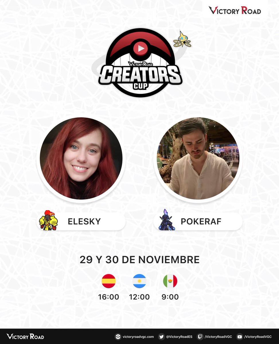 VictoryRoadES's tweet photo. 🚨 ¡EQUIPO CONFIRMADO! 🚨
La última vez no les fue del todo mal juntos... ¡Veamos si esta vez consiguen dar con la tecla! 🏅
¡Damos la bienvenida a @Elesky25 & @PokeRafVGC! 🛍️ https://t.co/TrecakaVrF