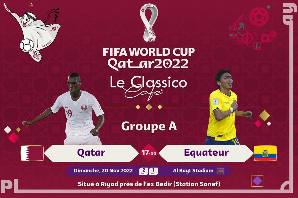 La Coupe du Monde c’est au Classico café. Ne ratez aucun match!!!