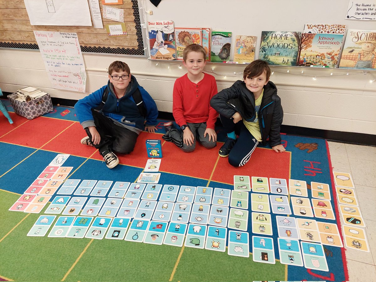 Oh, you know... just building the periodic table at dismissal just for fun on a Friday! This class is full of SUPER SMART kiddos!
