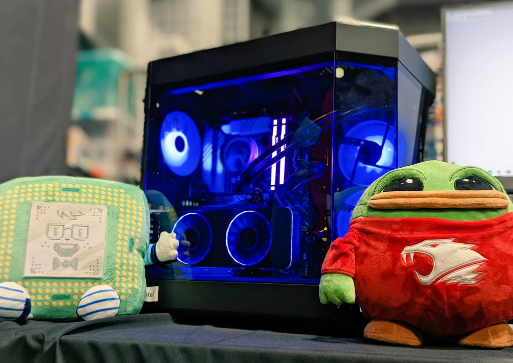 Intel Gaming (@intelgaming) on Twitter photo ๐ Giveaway Alert ๐
We're teaming up with <a href="/iBUYPOWER/">iBUYPOWER ๐ #AX2025 E55</a> to giveaway a #13thGen i7 and #IntelArc A770 powered PC!
For a chance to win:
๐ Like this post
๐ฃ๏ธ Tell us what game or anime you would custom theme your PC! ๐ Giveaway Alert ๐
We're teaming up with <a href="/iBUYPOWER/">iBUYPOWER ๐ #AX2025 E55</a> to giveaway a #13thGen i7 and #IntelArc A770 powered PC!
For a chance to win:
๐ Like this post
๐ฃ๏ธ Tell us what game or anime you would custom theme your PC!