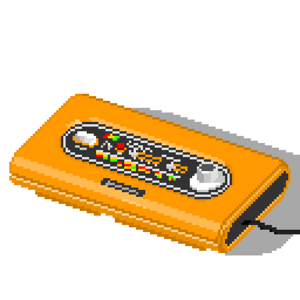 liux_pixel's tweet photo. Nintendo Color TV Game Block Kuzushi (1979)
I love this retrofuturistic and coloured design. Designed by Shigeru Miyamoto and made by Nintendo

#nintendo #shigerumiyamoto #retro #pixelart #vintage  #digitalillustration #digital #gaming #retrogaming #atari #digitalart #pixel https://t.co/Fd4aW0qOSe