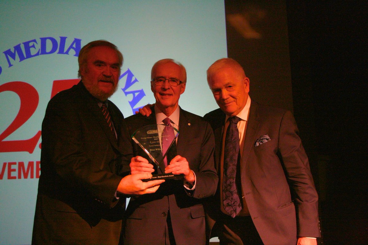 TSN_PR's tweet photo. Yesterday afternoon, @TSN_Sports’s own @rwesthead and Brian Williams received their awards from @SportsMediaCA! Our biggest congratulations to all the winners! 🎉

🏆 Sportswriting Award – Rick Westhead
🏆 Career Achievement Award – Brian Williams https://t.co/1gA5zHHj5p
