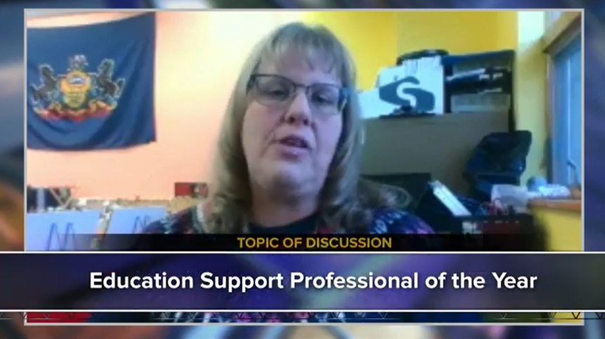 PSEA's Education Support Professional of the Year Angela Vigna joins <a href="/PANewsmakers/">Pennsylvania Newsmakers</a> this week to talk about the vital role of support professionals.

"When they told me that I had won this award, it took my breath away."

Watch more ⤵️
newsmakerstv.com/shows/educatio…