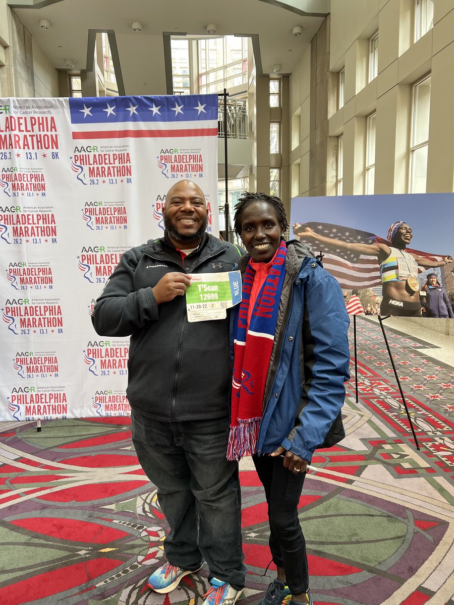 tlaws6's tweet photo. #PhillyMarathonWeekend is officially here. Having a great time at the expo β¦@Philly_Marathonβ©
#bighomieonthemove #bmrphilly #teamordinary #marathon https://t.co/bvJPNjFvBG