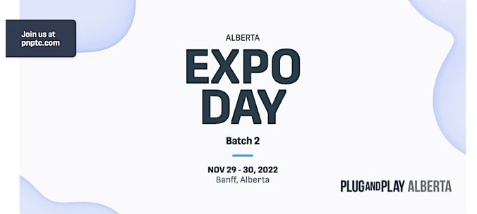 A4i_me's tweet photo. I don't know about U but we're pretty psyched about @PlugandPlayTC #ExpoDay Nov29-30 - Seeing our founders pitch is so entertaining #PNTPCAlberta @CAMHnews @memotext #digitaltherapeutics https://t.co/jSBCg9DceY