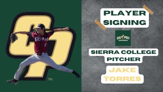 scwolverines's tweet photo. Congratulations to LHP Jake Torres to his commitment to Cal Poly. Outstanding player with a much deserved opportunity to play at the next level! @JakeTTorres @calpolystangs https://t.co/3iUcyA6CPT