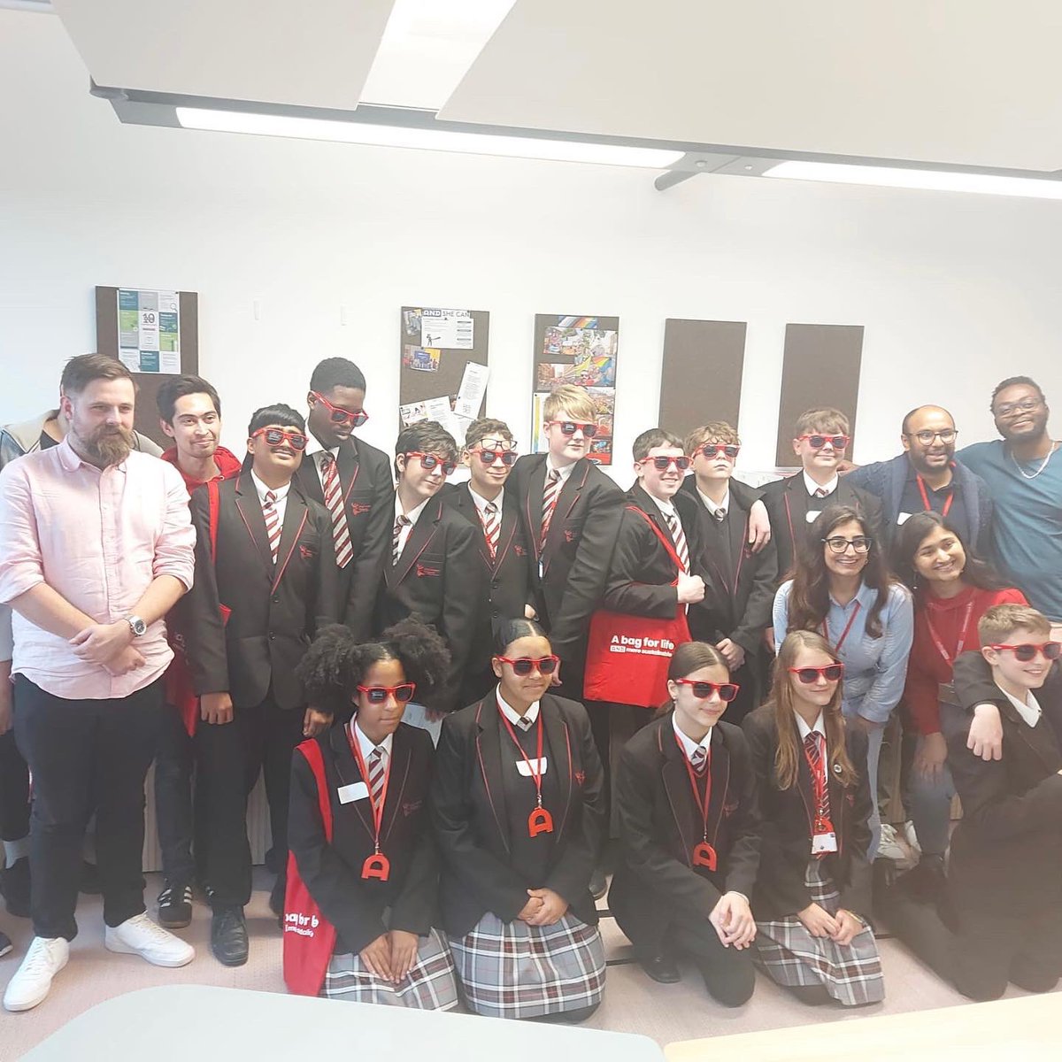 kaprospect's tweet photo. 20 Y9 students had the most amazing day @AND_Digital Inspiring Minds program, learning about coding, building robots, developing software, presenting skills, design &amp; product design &amp; development. Goody bags for all &amp; MacBooks for Natalia, Cameron &amp; Thierrey. 
Thank you so much! https://t.co/iG7mlMIW1B